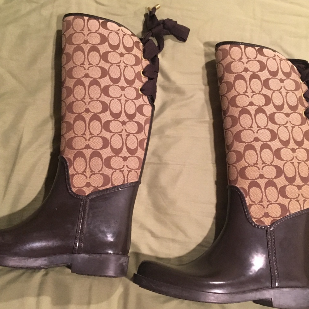 Coach Rain Boots